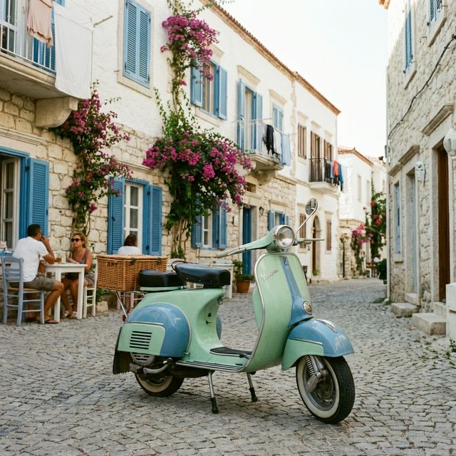 Vespa veya Retro Scooter Arıyorum